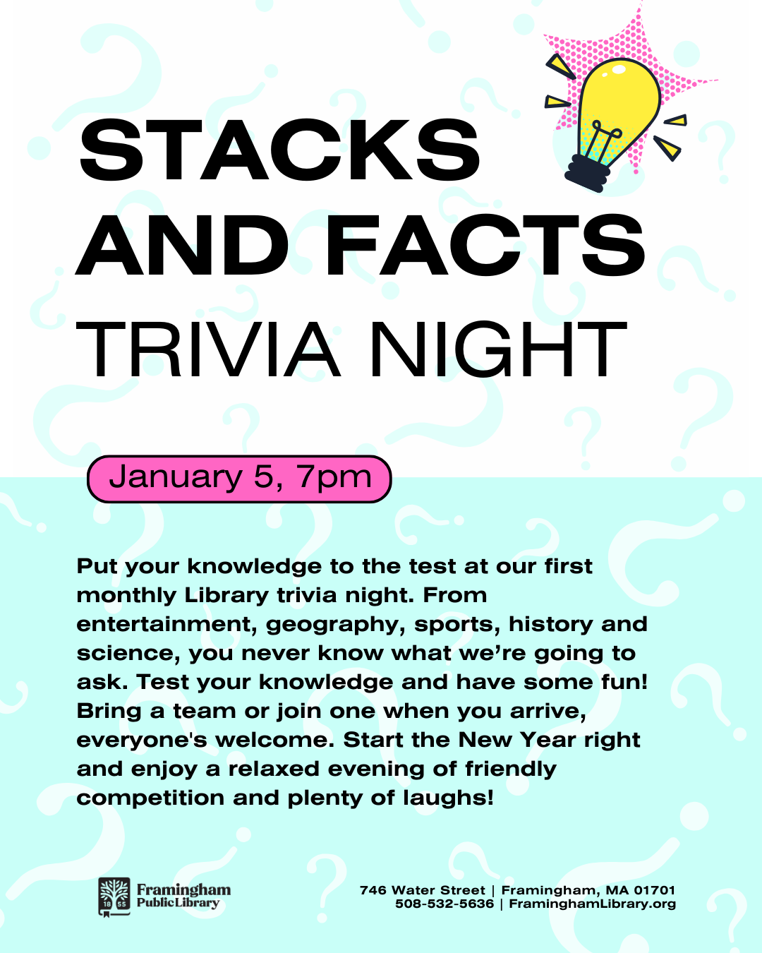 Stacks and Facts Trivia Night thumbnail Photo