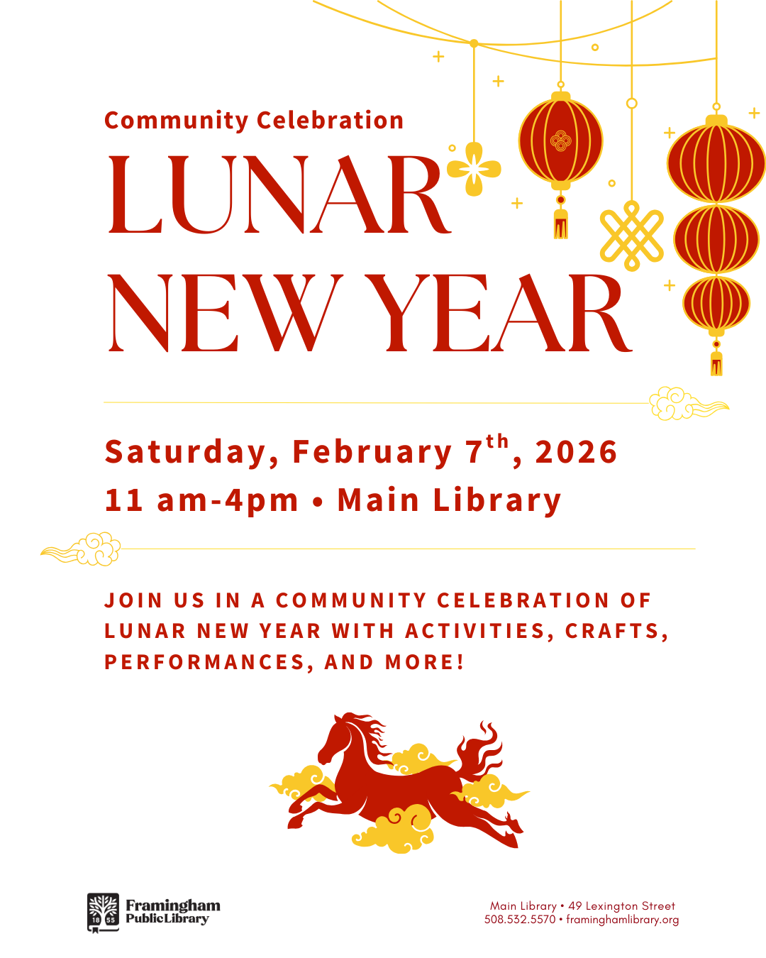 Lunar New Year Community Celebration thumbnail Photo