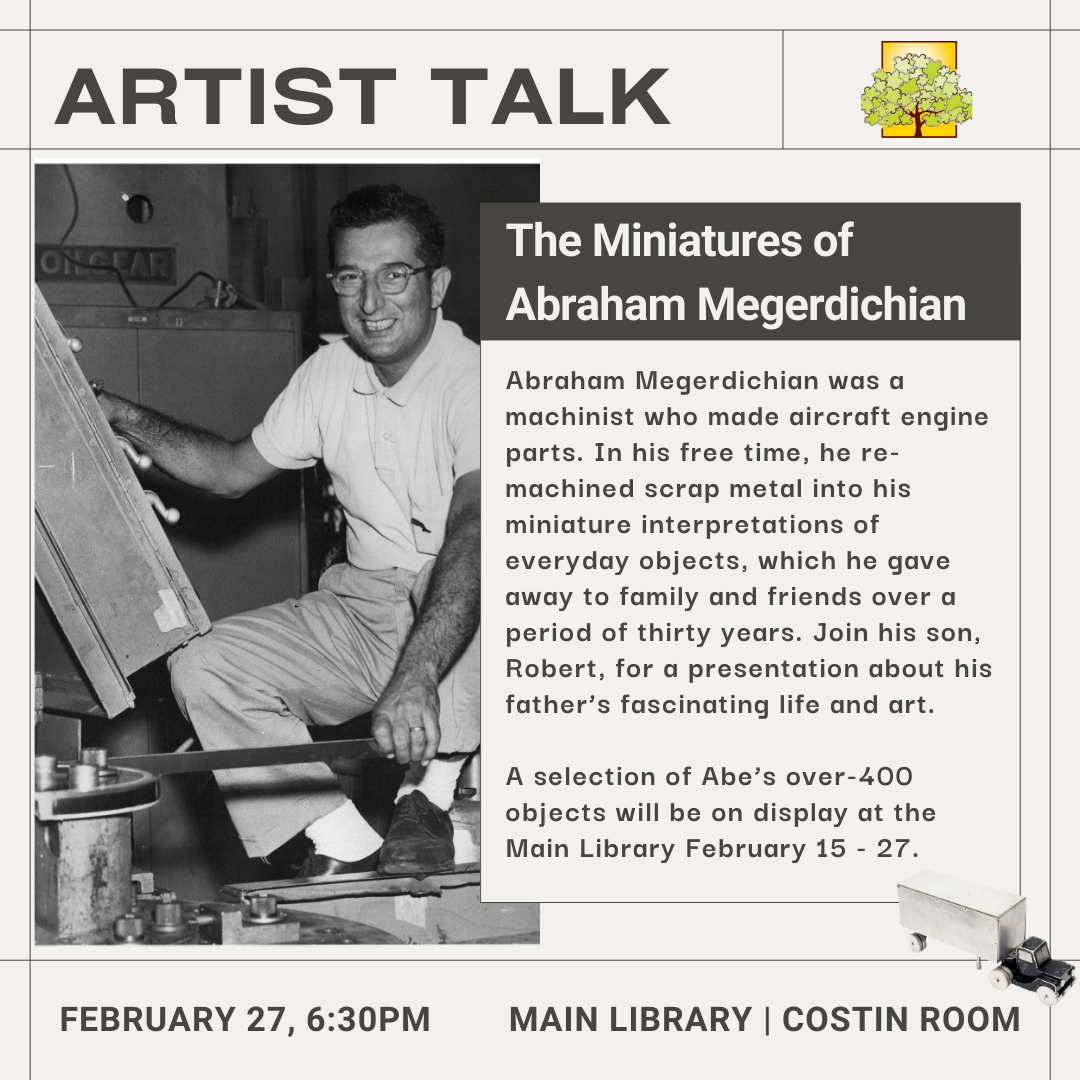 Artist Talk: The Miniatures of Abraham Megerdichian thumbnail Photo