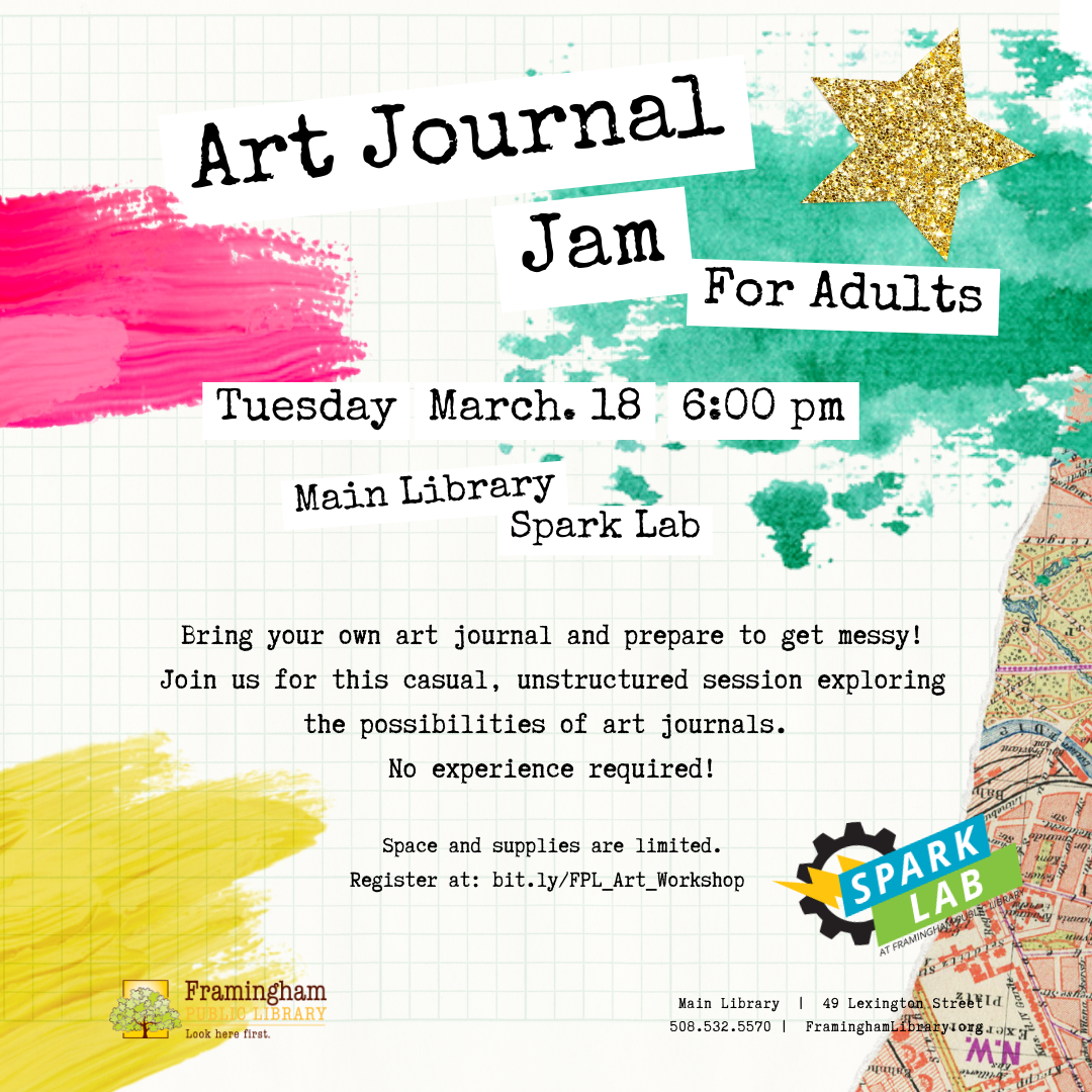 Art Journal Jam for Adults thumbnail Photo