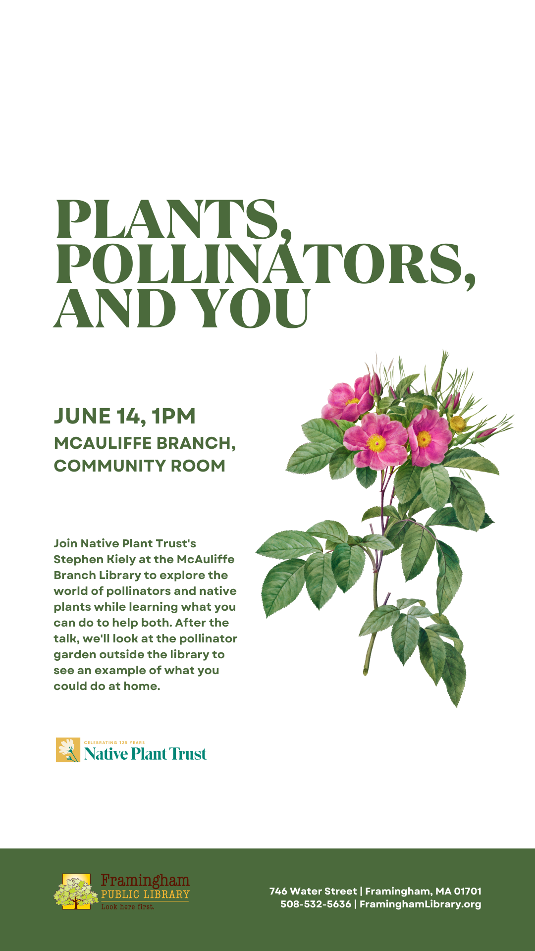 Plant, Pollinators, and You thumbnail Photo