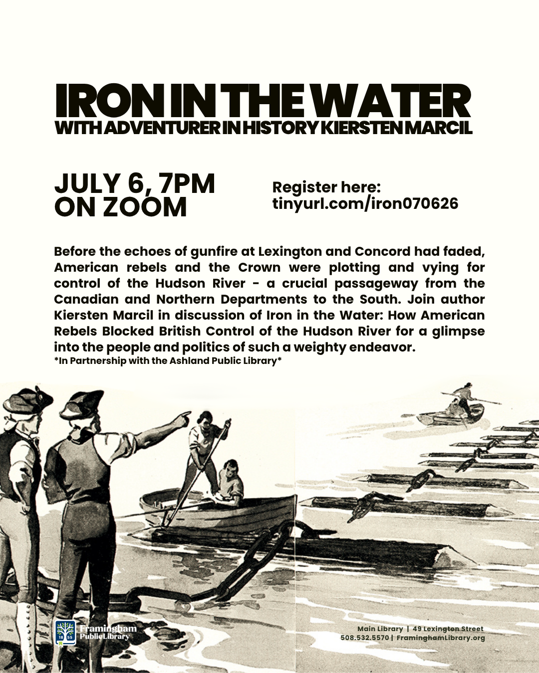 Celebrating America’s 250th: Iron in the Water with Adventurer in History Kiersten Marcil thumbnail Photo