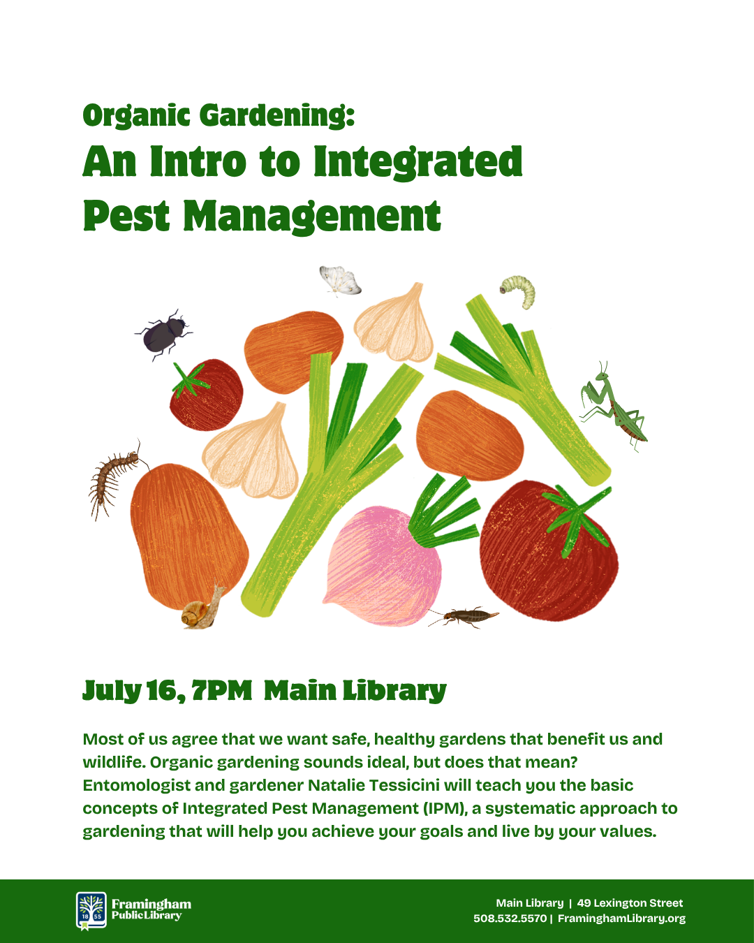 Organic Gardening: An Intro to Integrated Pest Managemen thumbnail Photo