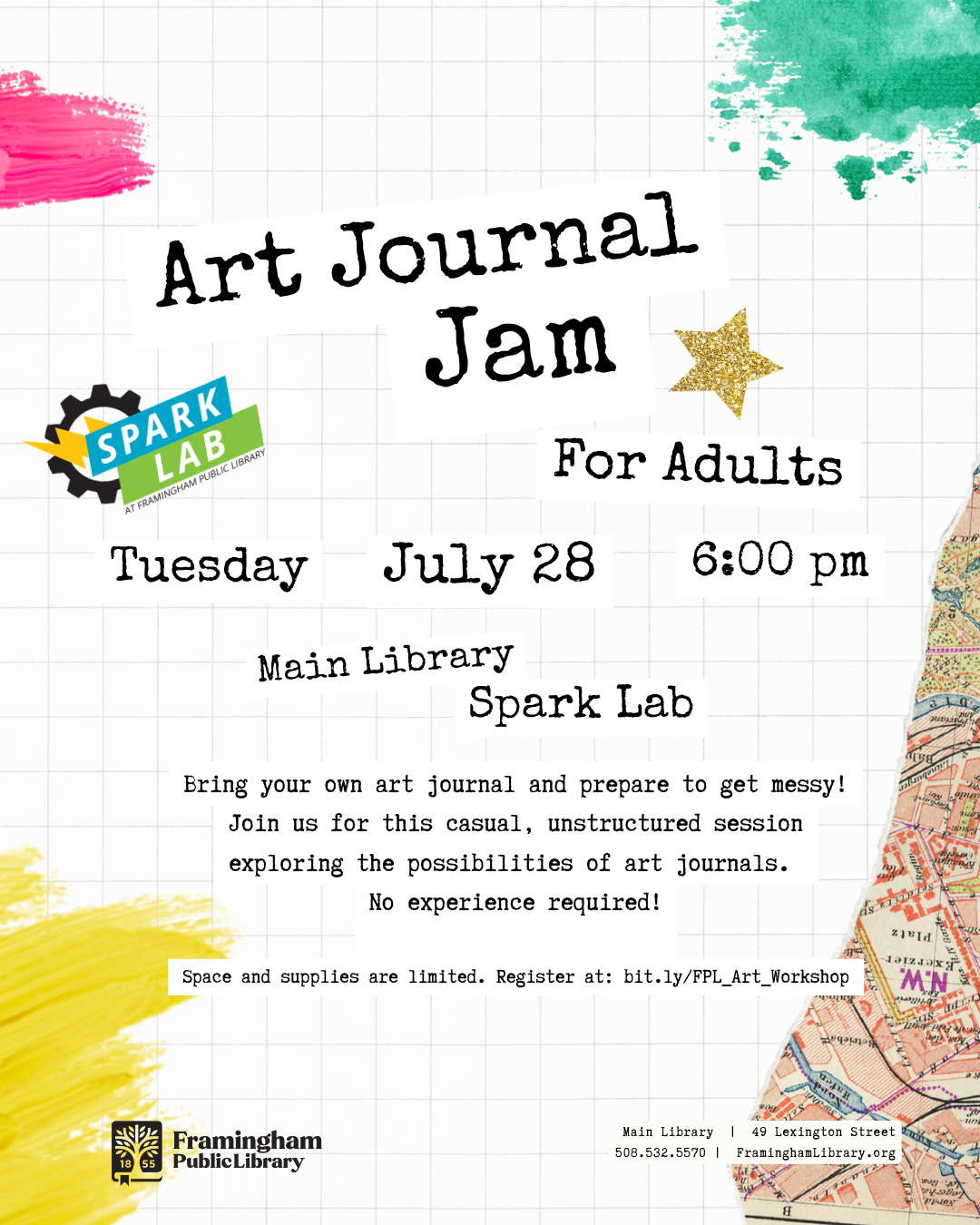 Art Journal Jam for Adults thumbnail Photo