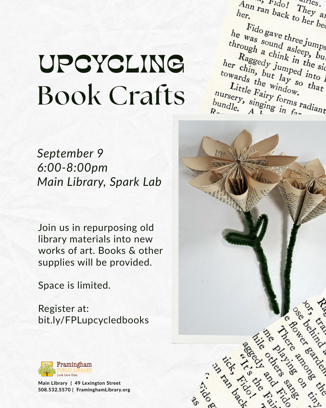 Upcycling Book Crafts thumbnail Photo