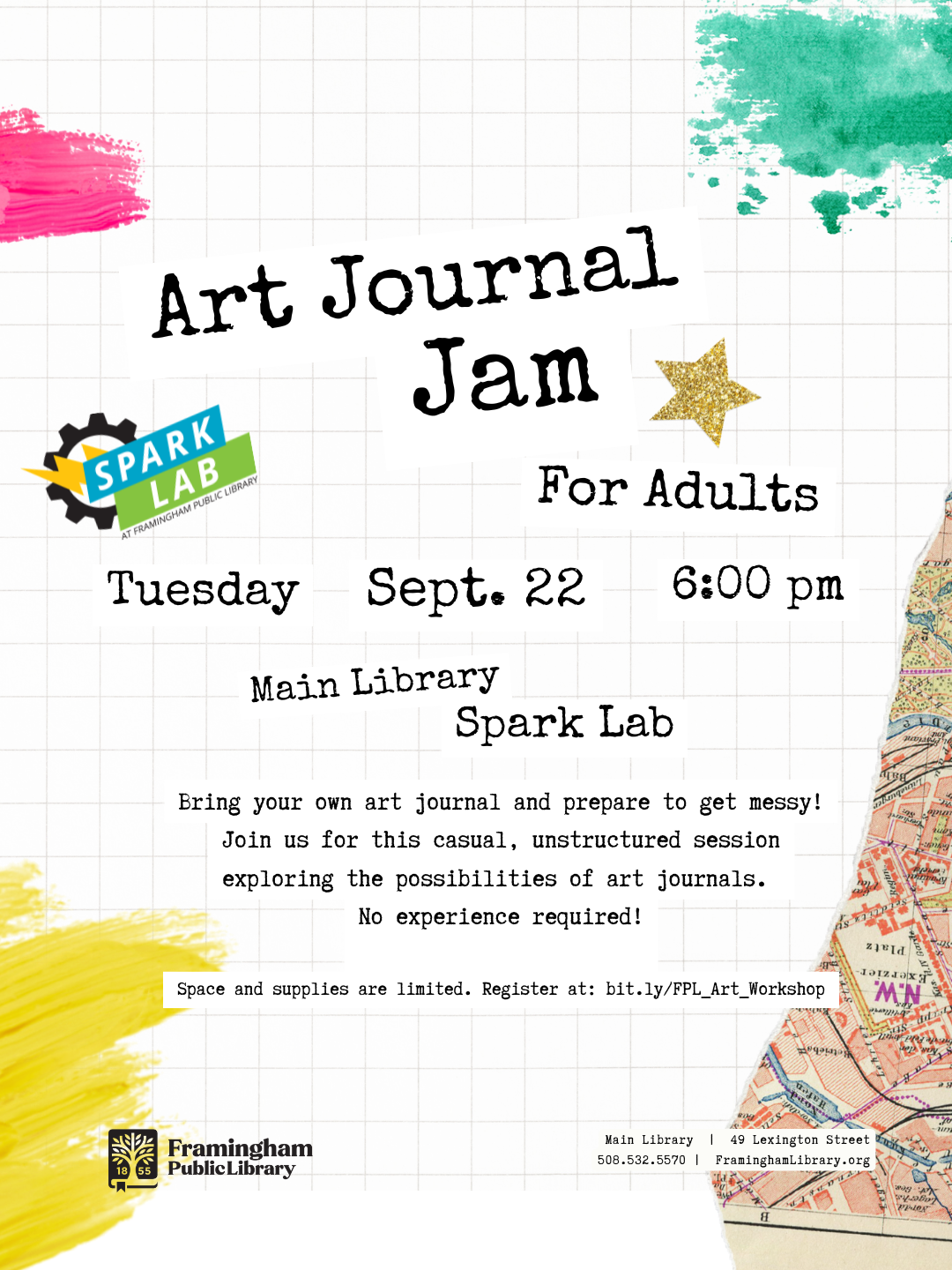 Art Journal Jam for Adults thumbnail Photo