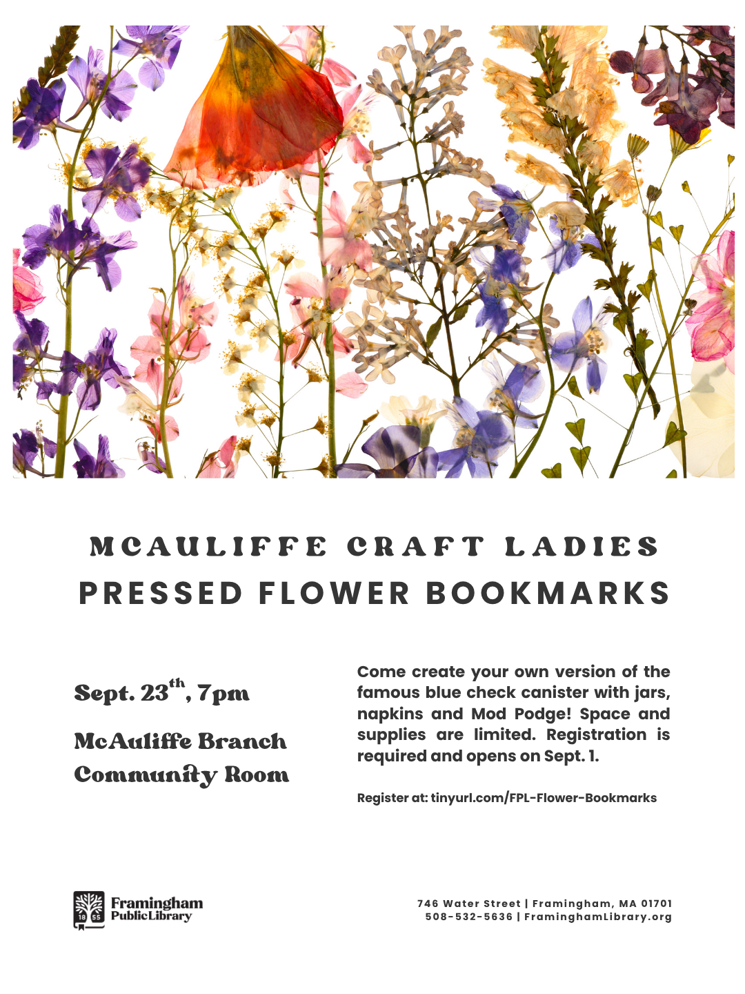 Craft Ladies: Laminated Pressed Flower Bookmarks thumbnail Photo