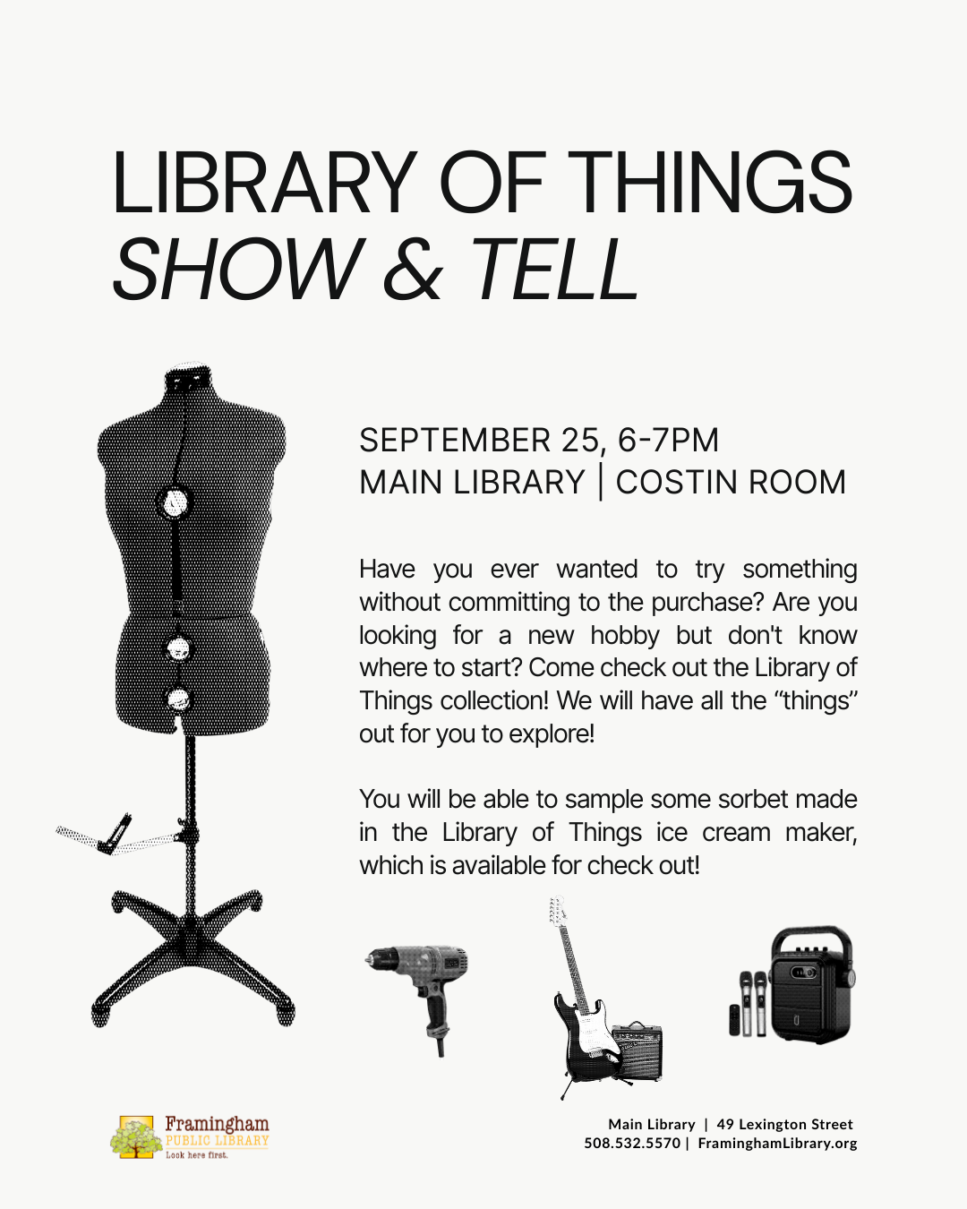 Library of Things Show and Tell thumbnail Photo