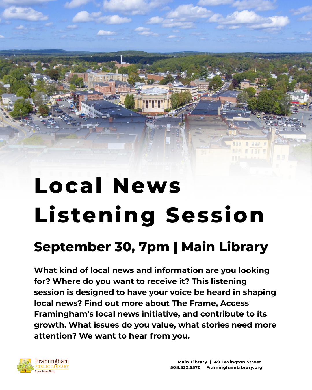 Local News Listening Session thumbnail Photo