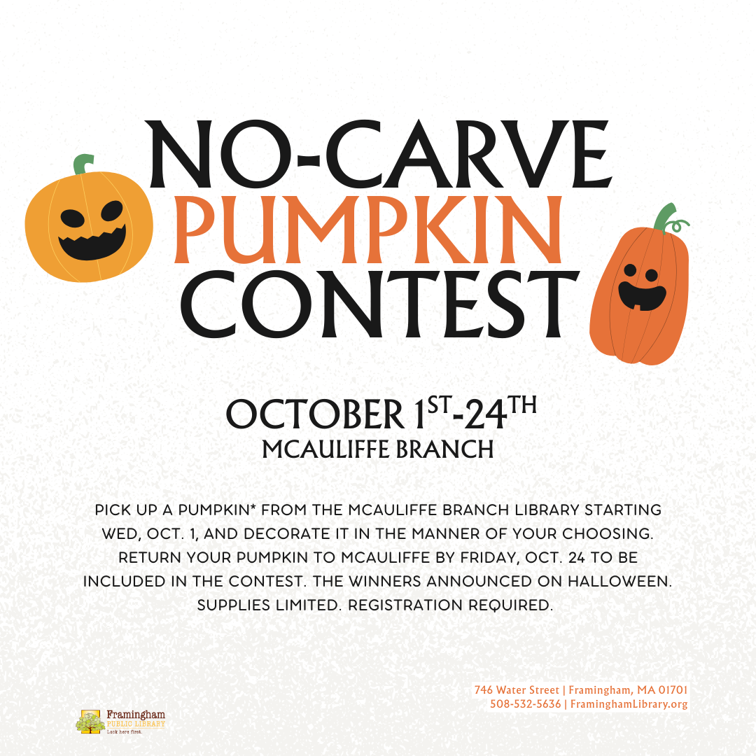 No-Carve Pumpkin Decorating Contest (Oct. 1-24) thumbnail Photo
