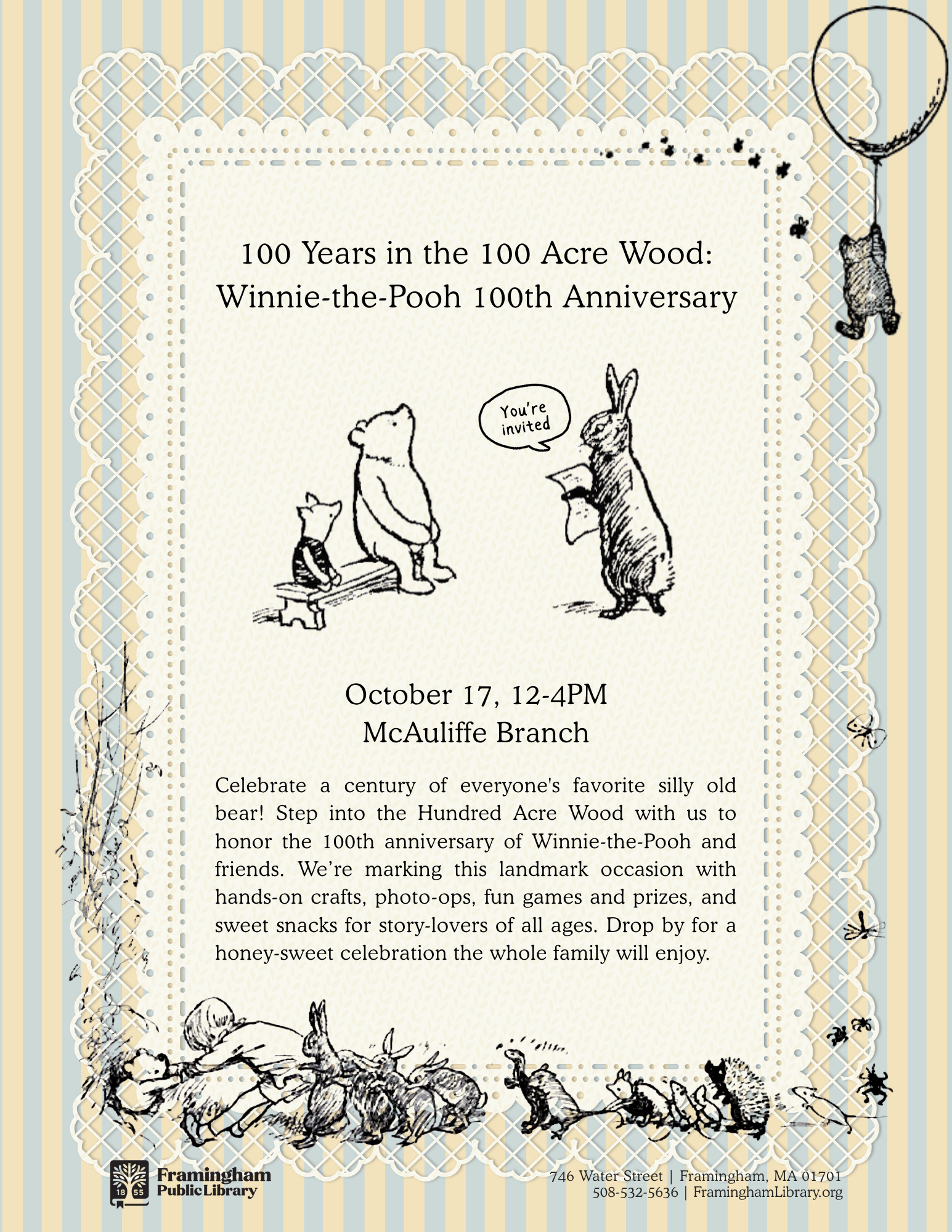 100 Years in the 100 Acre Wood: Winnie-the-Pooh 100th Anniversary thumbnail Photo