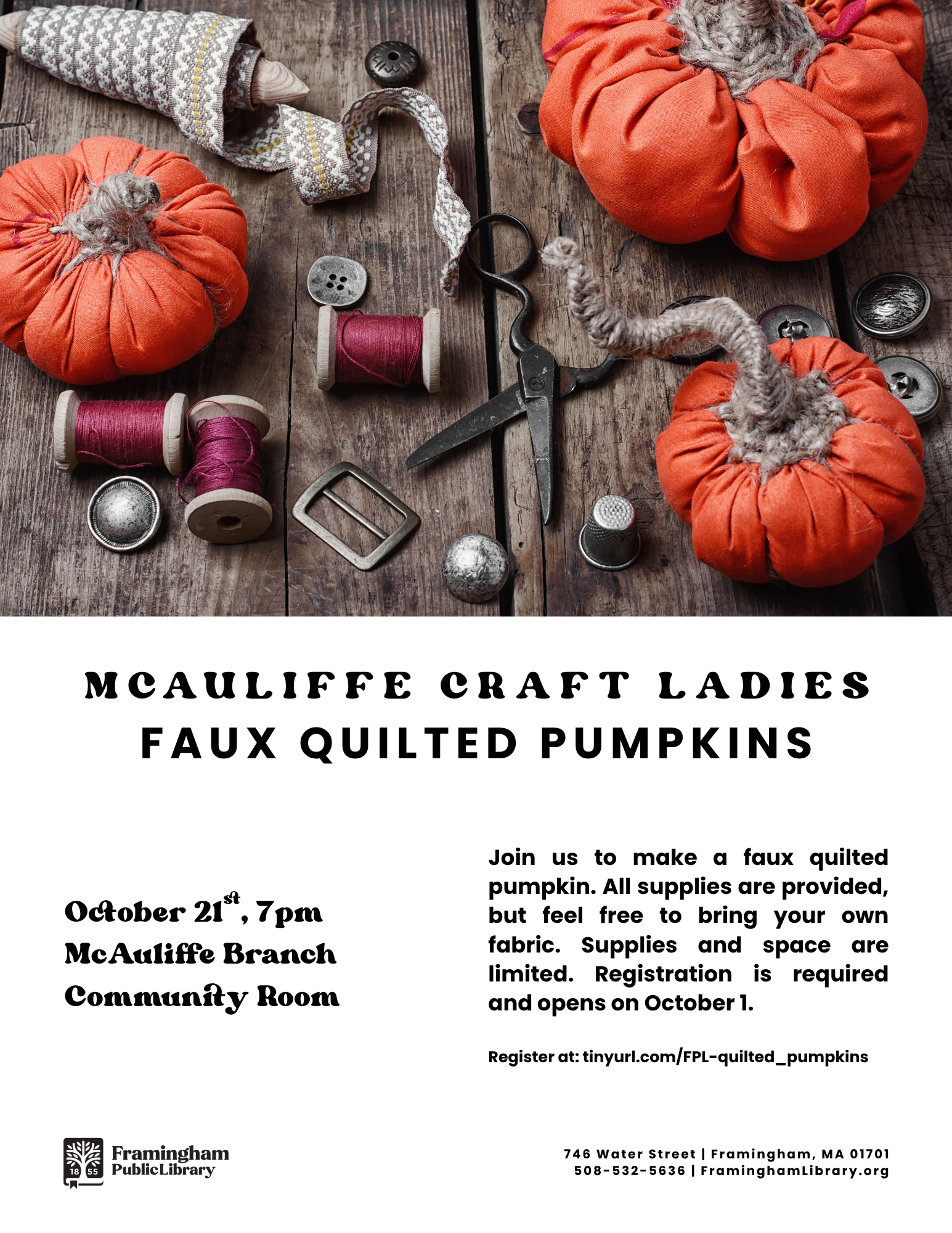 Craft Ladies: Faux Quilted Pumpkins thumbnail Photo