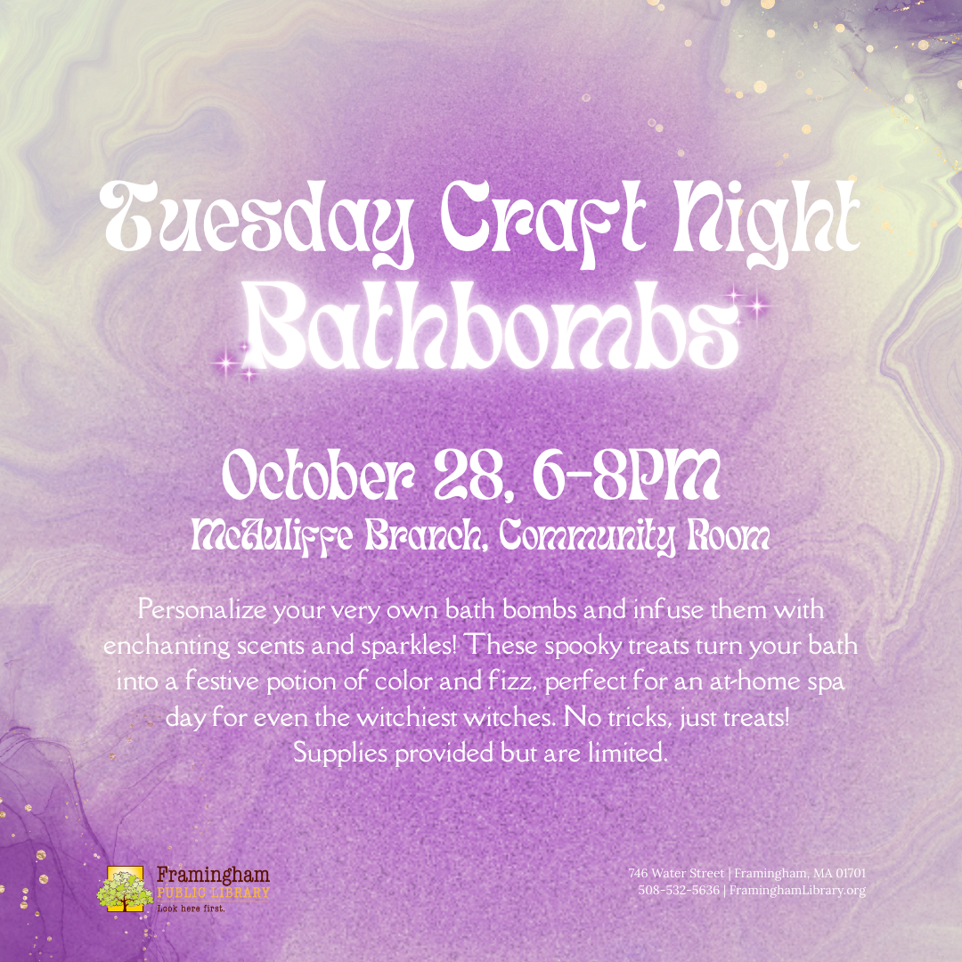 Tuesday Craft Night: Bathbombs thumbnail Photo