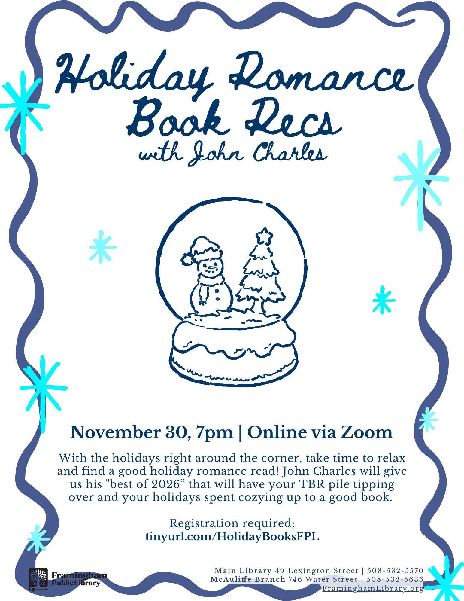 Holiday Romance Book Recommendations with Booklist Reviewer John Charles thumbnail Photo
