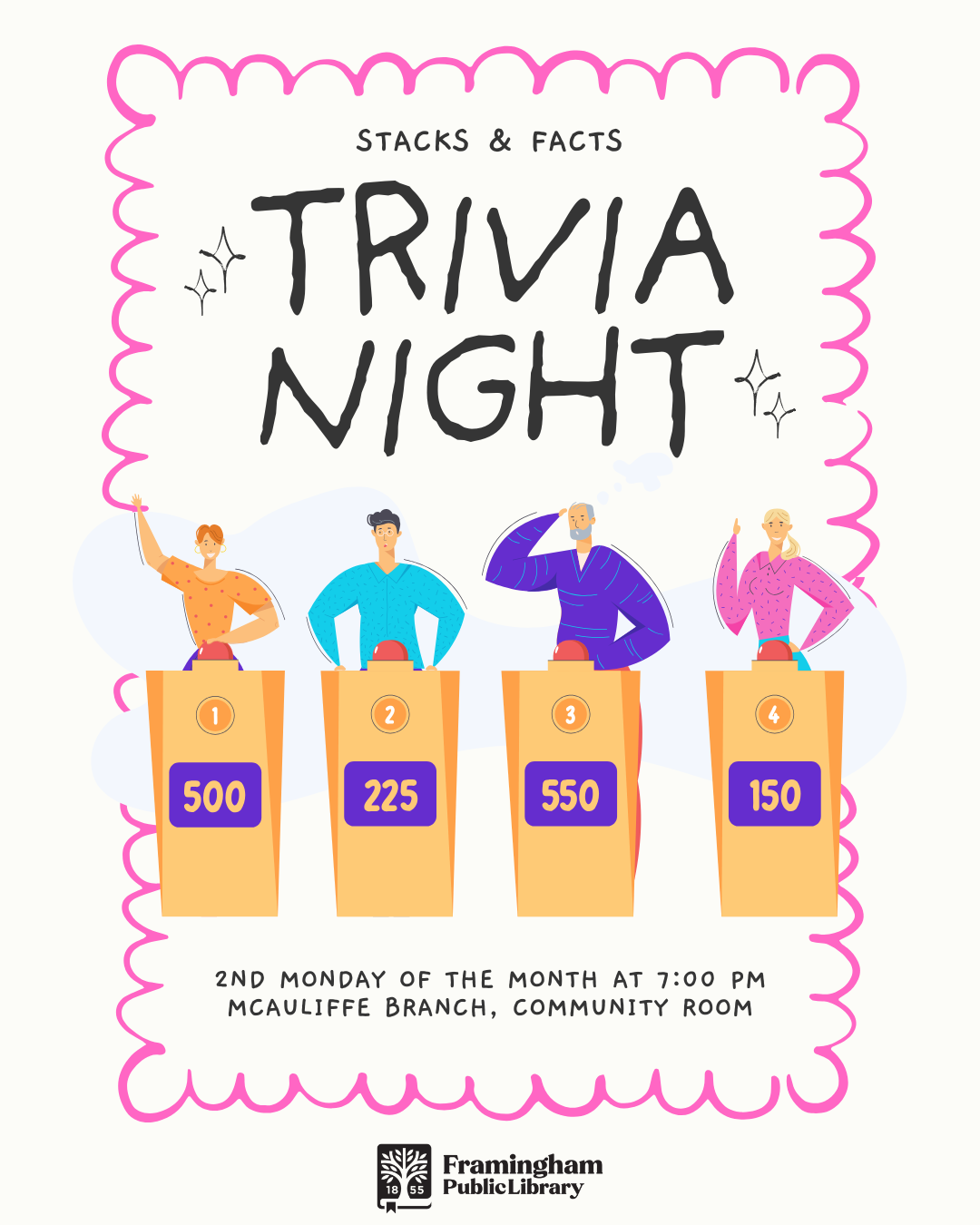 Stacks and Facts Trivia Night thumbnail Photo