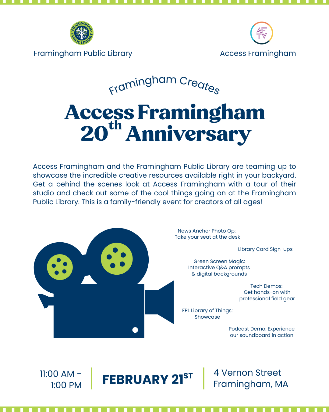 Access Framingham (AFTV) 20th Anniversary thumbnail Photo