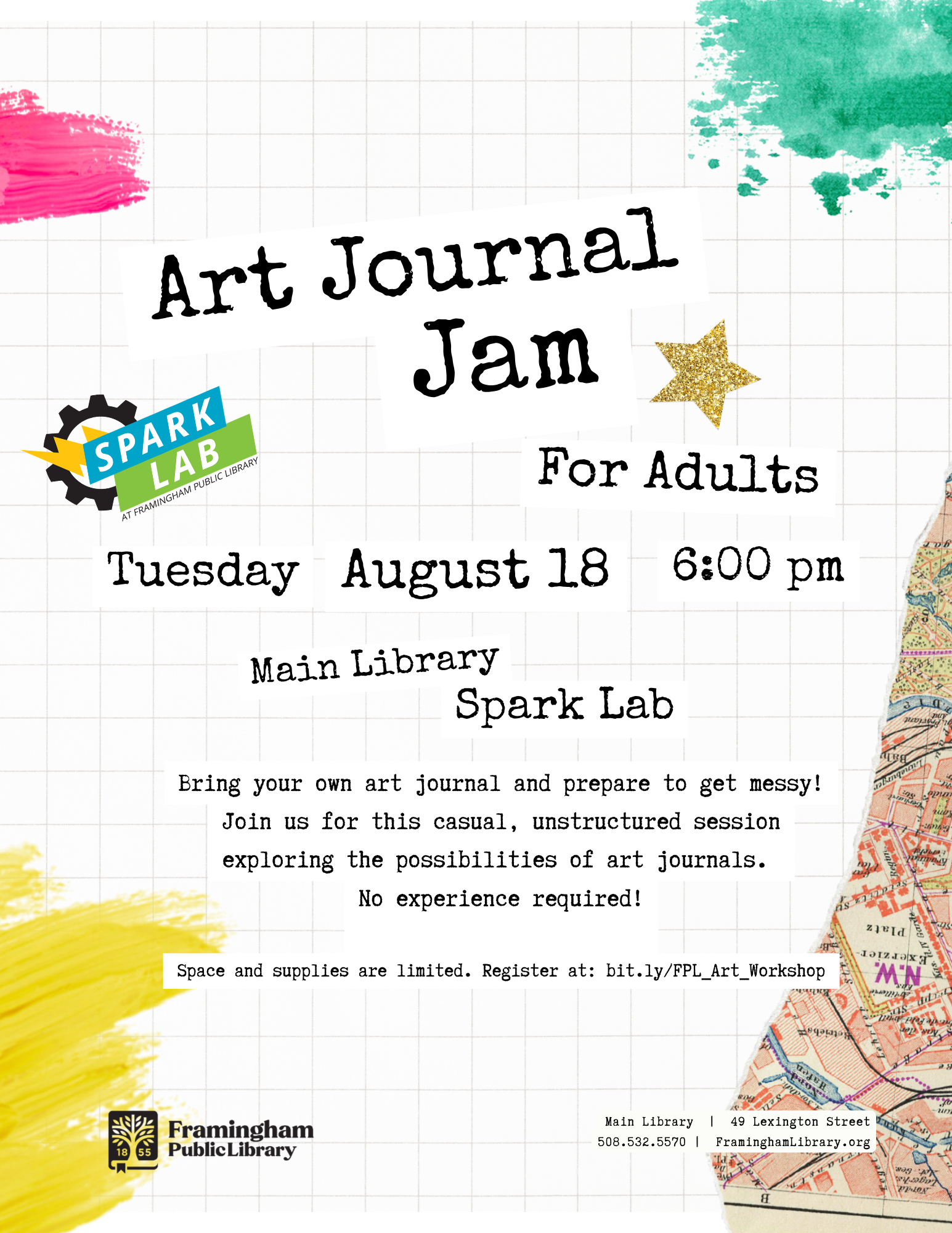 Art Journal Jam for Adults thumbnail Photo