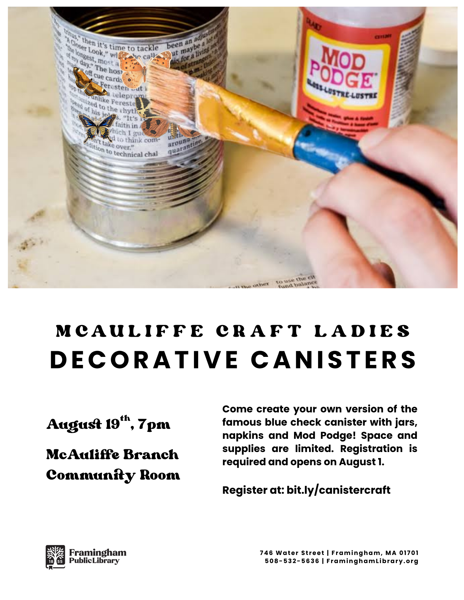 Craft Ladies: Decorative Canisters thumbnail Photo