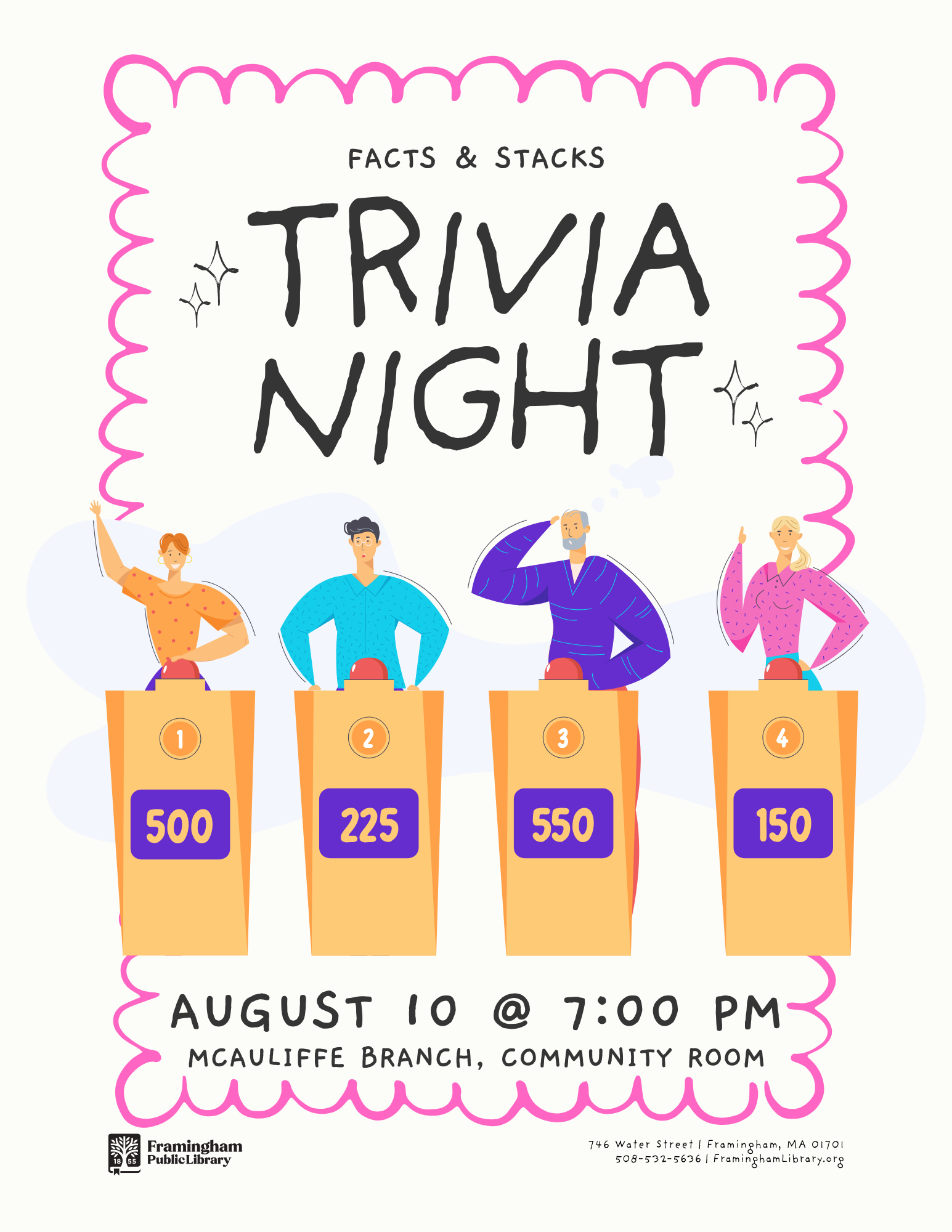 Stacks and Facts Trivia Night thumbnail Photo