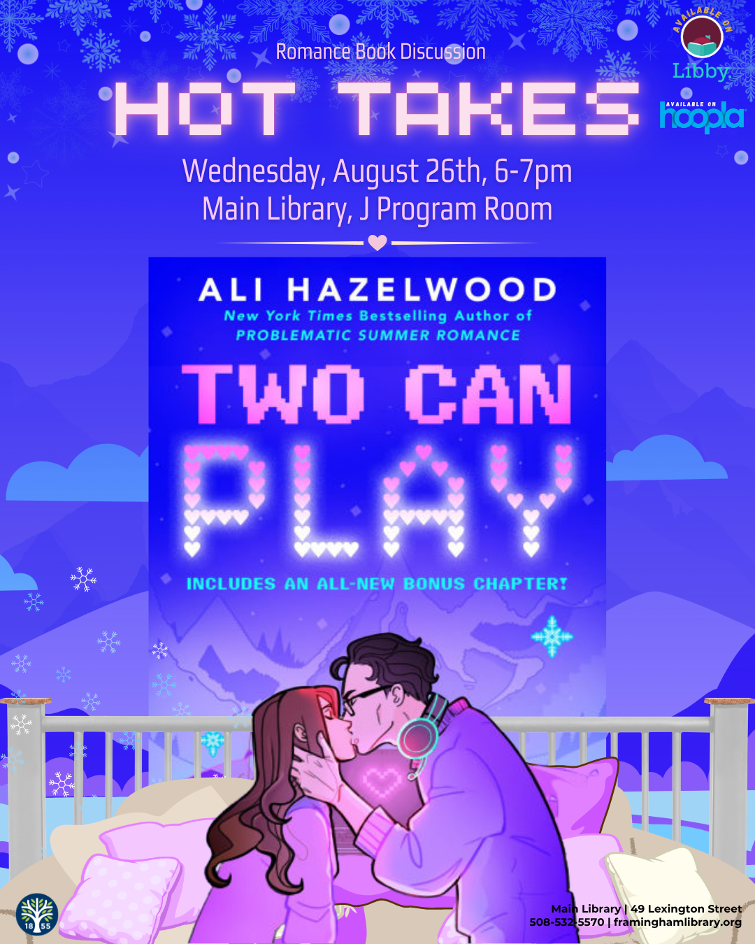 Hot Takes: Two Can Play by Ali Hazelwood thumbnail Photo