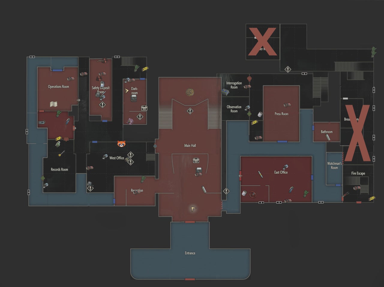 resident evil 2 remake after the police station map