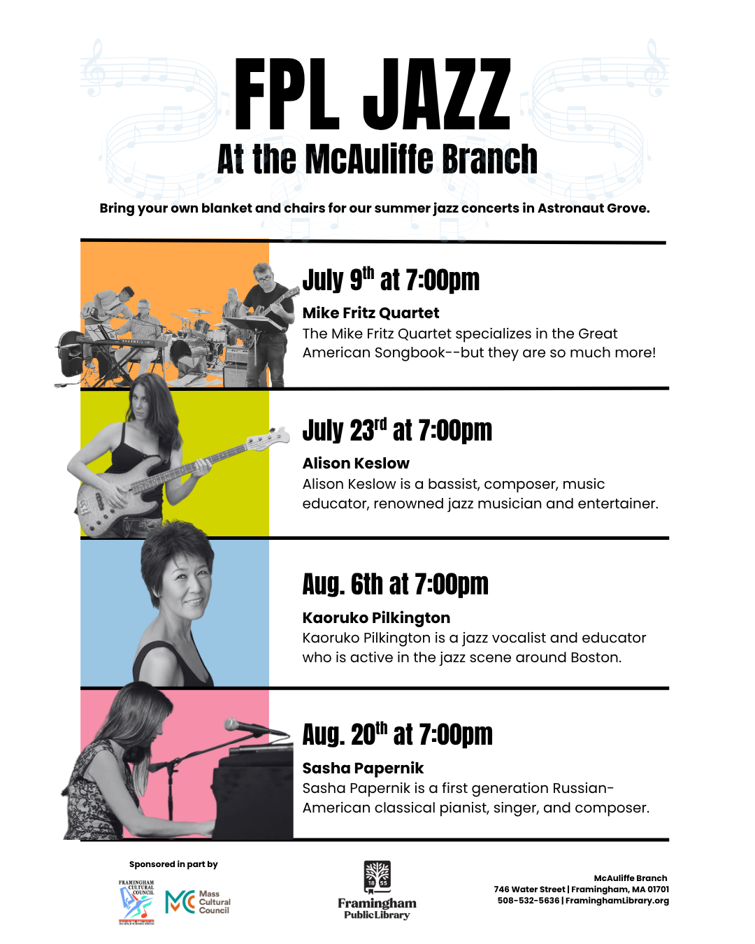 FPL Jazz: Mike Fritz Quartet thumbnail Photo