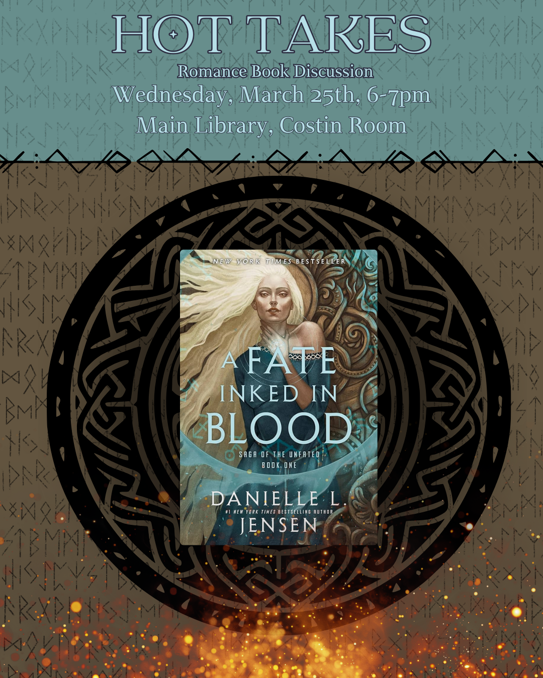 Hot Takes: A Fate Inked in Blood by Danielle L. Jensen thumbnail Photo