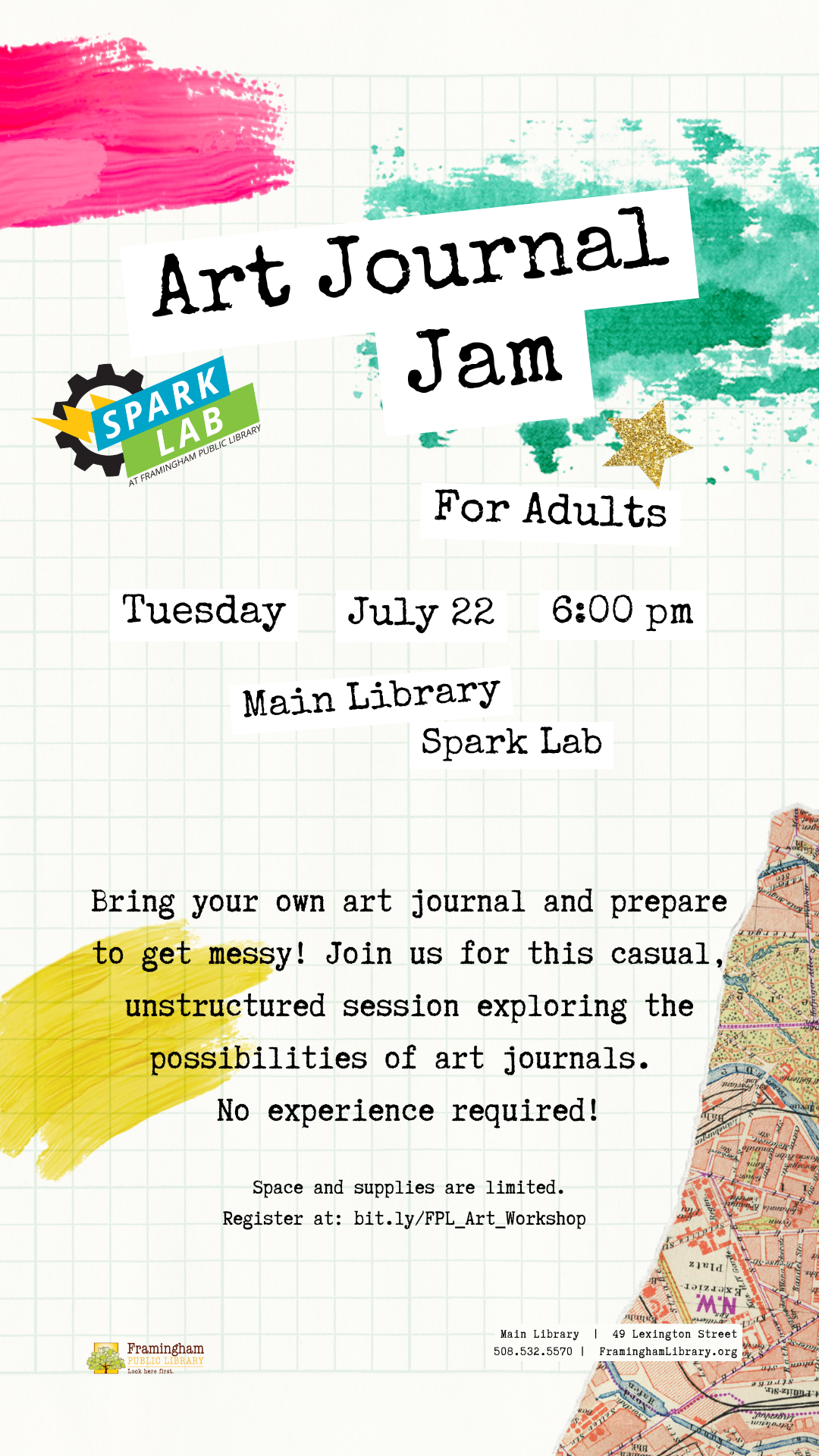 Art Journal Jam for Adults thumbnail Photo
