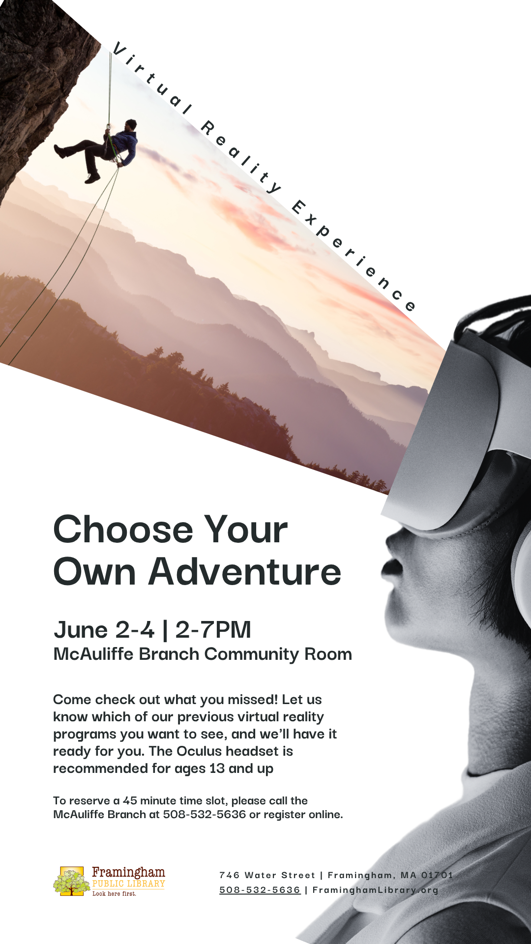 Virtual Reality: Choose Your Own Adventure thumbnail Photo