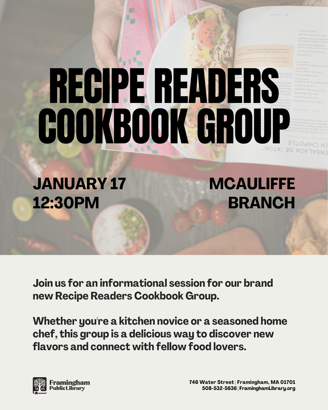 Recipe Readers Cookbook Club thumbnail Photo