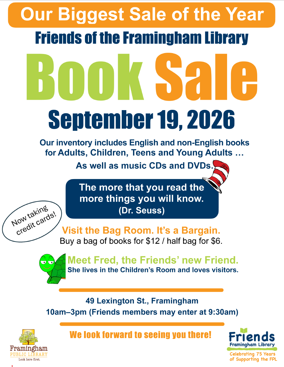 Friends Book Sale thumbnail Photo