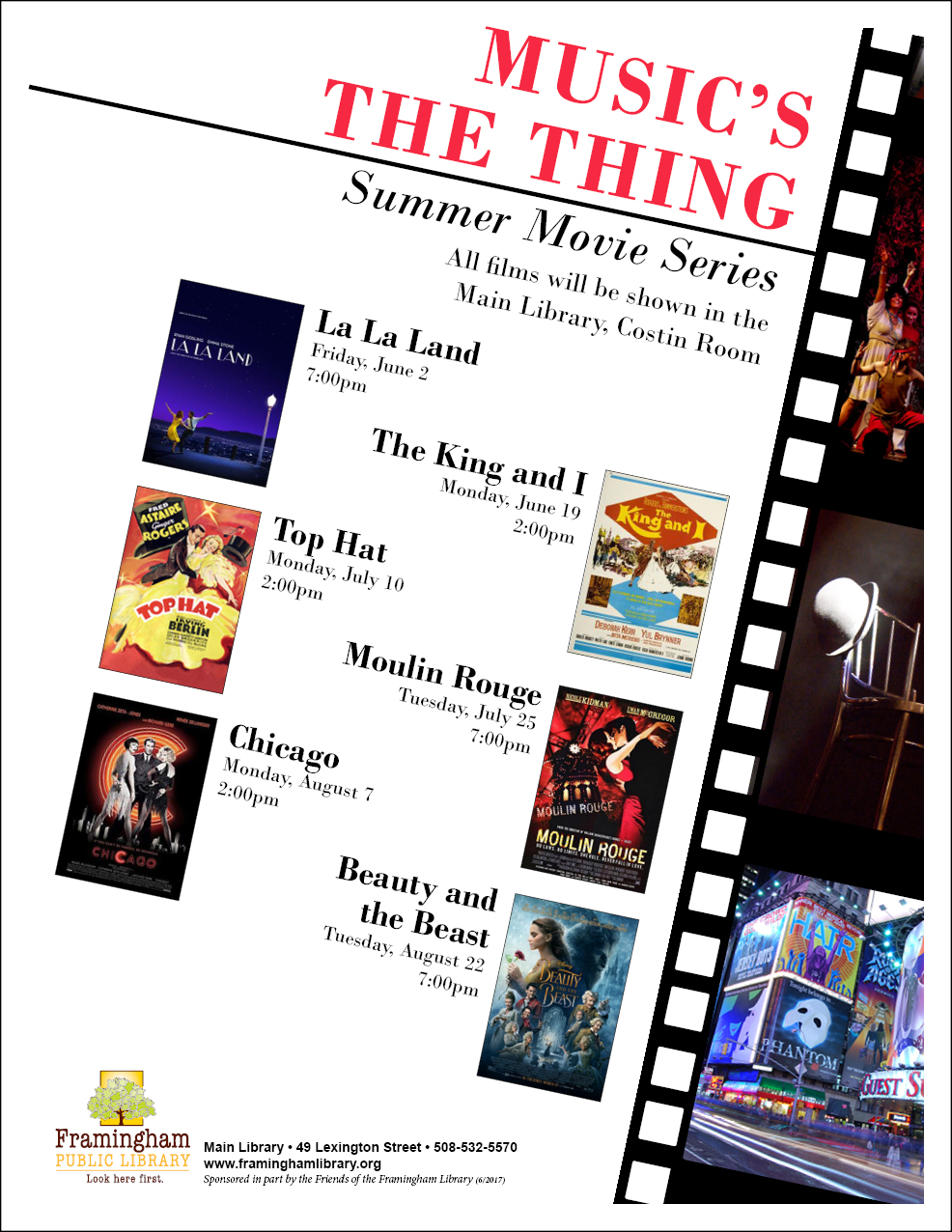 Music’s The Thing Summer Movie Series Matinee: Top Hat thumbnail Photo