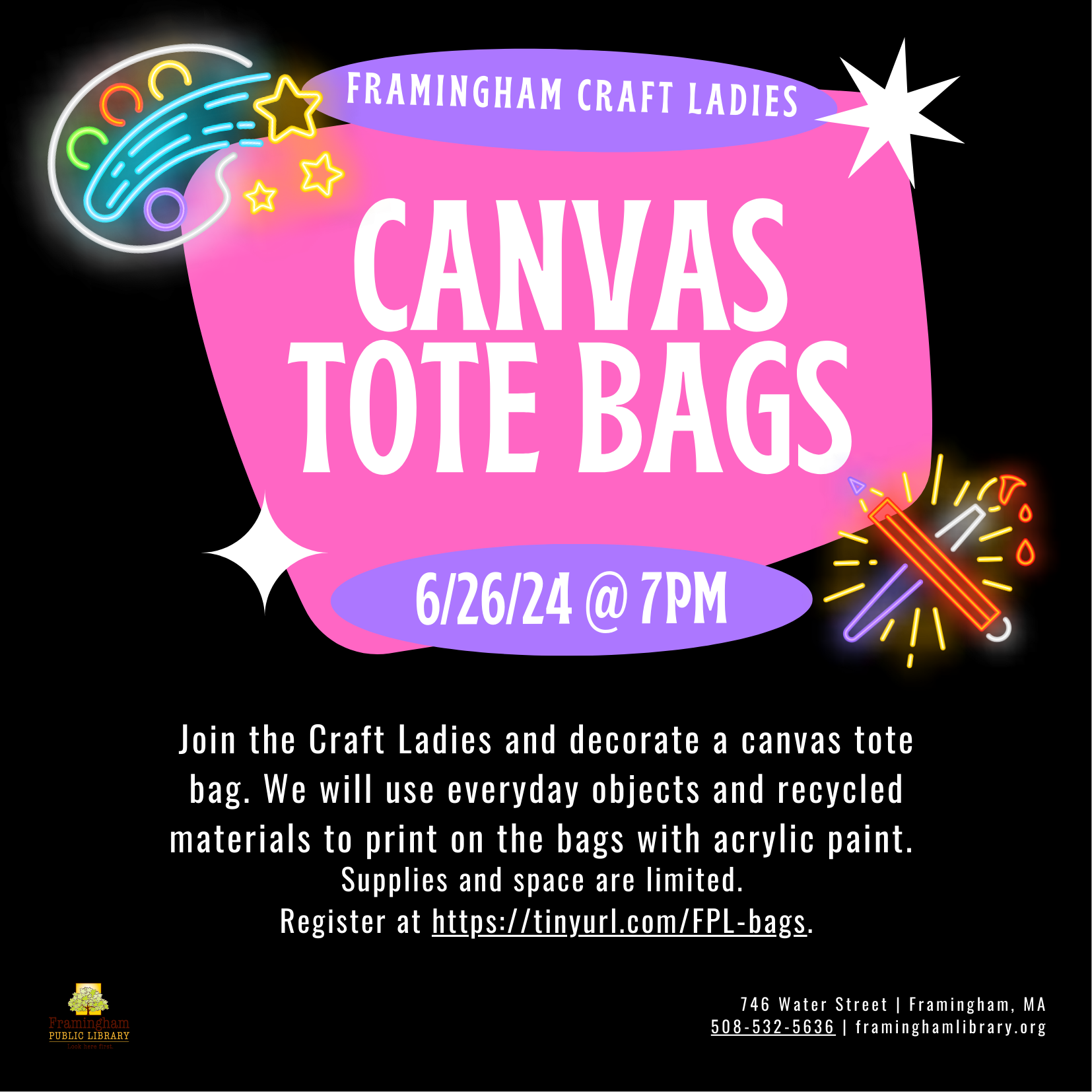 McAuliffe Craft Ladies: Canvas Tote Bags thumbnail Photo