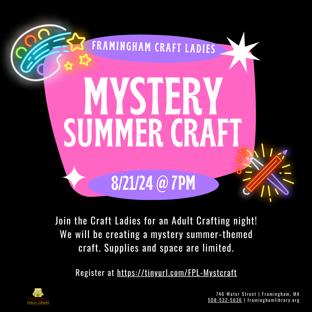 McAuliffe Craft Ladies: Mystery Summer Craft thumbnail Photo