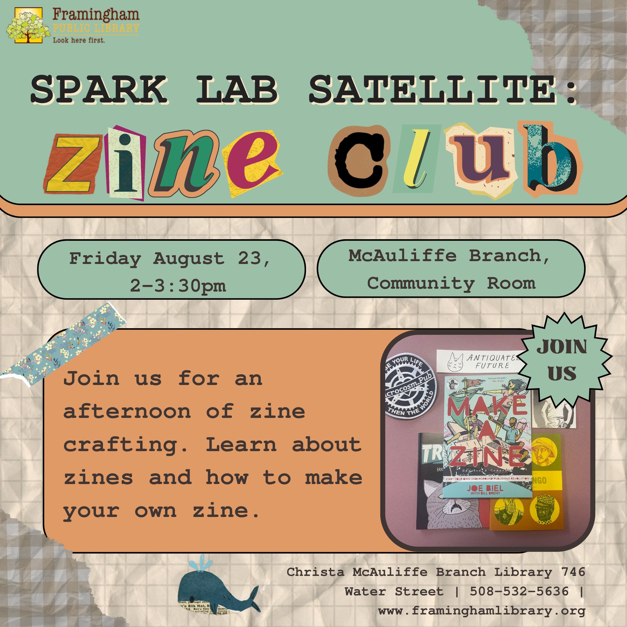 Spark Lab Satellite: Zine Club thumbnail Photo