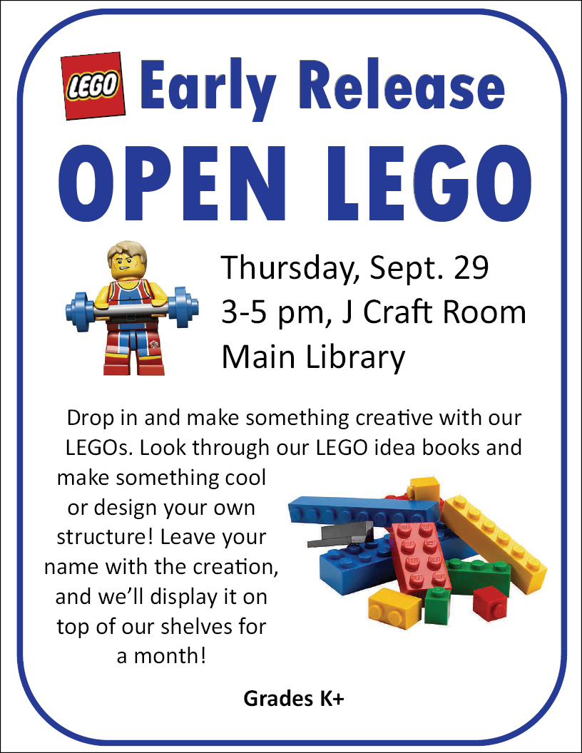 Early Release Open Lego thumbnail Photo