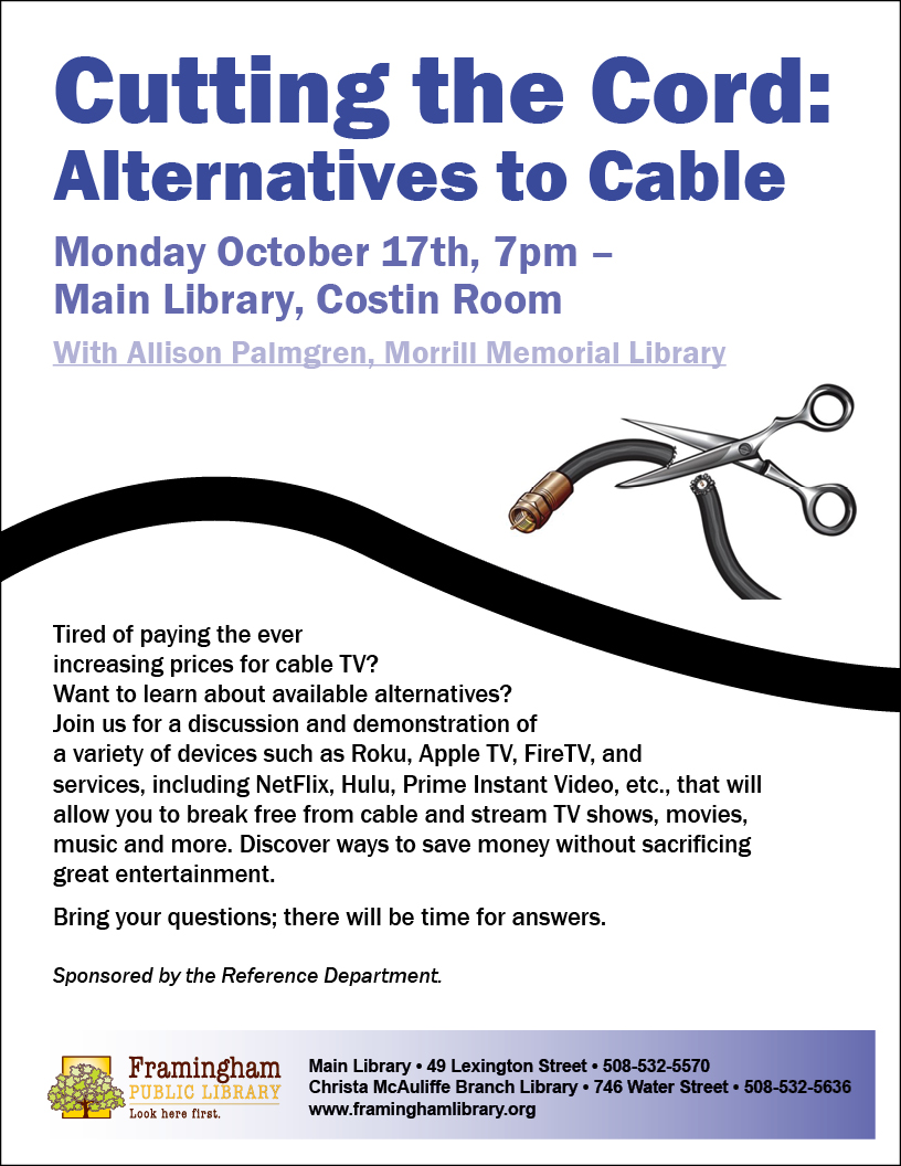 Cutting the Cord: Alternatives to Cable thumbnail Photo