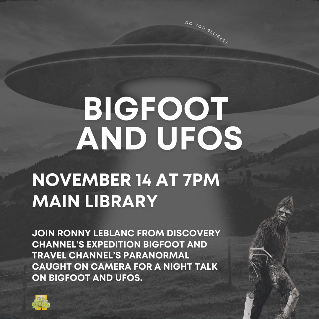 Bigfoot & UFOs with Ronny LeBlanc thumbnail Photo