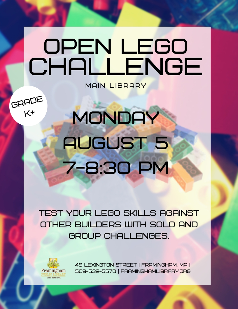Open Lego Challenge thumbnail Photo