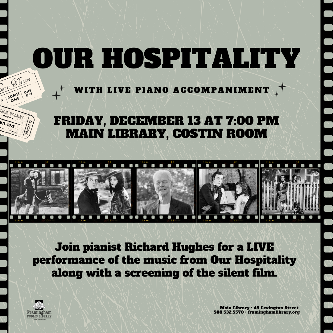 Friday Night “Silent” Film with Pianist Richard Hughes: Our Hospitality (1923) thumbnail Photo