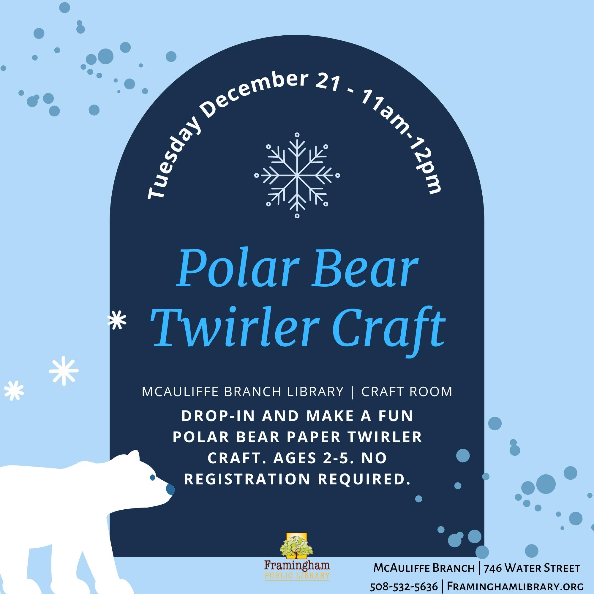 Polar Bear Twirler Craft thumbnail Photo