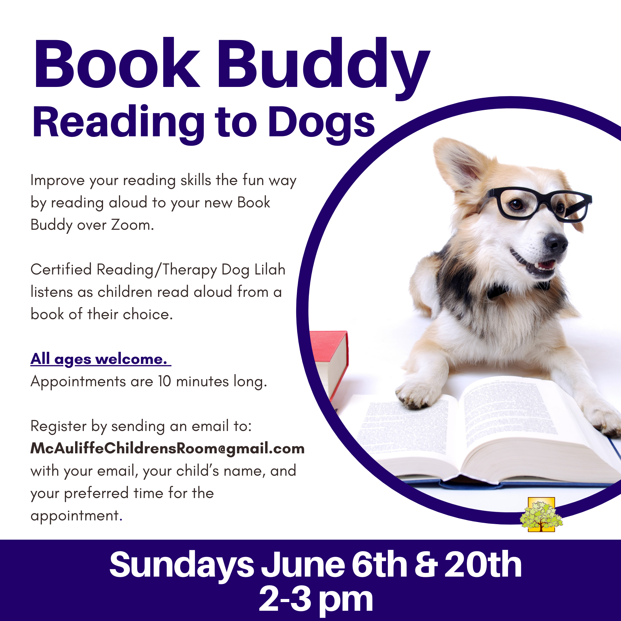 Book Buddy: Reading to Dogs thumbnail Photo