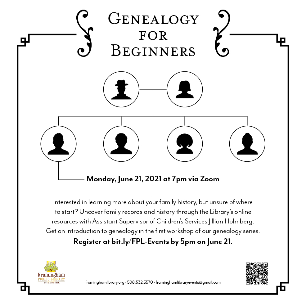 Genealogy for Beginners thumbnail Photo