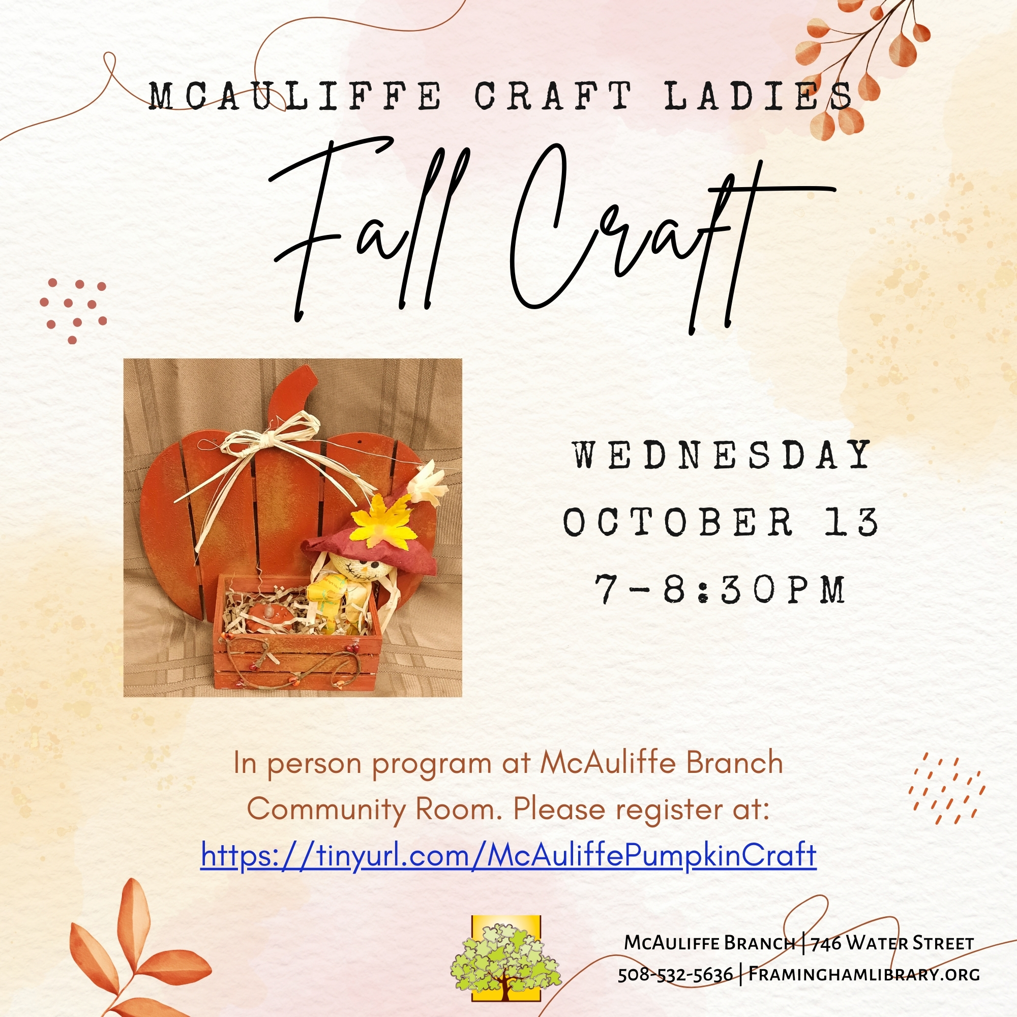McAuliffe Craft Ladies - Fall Craft thumbnail Photo