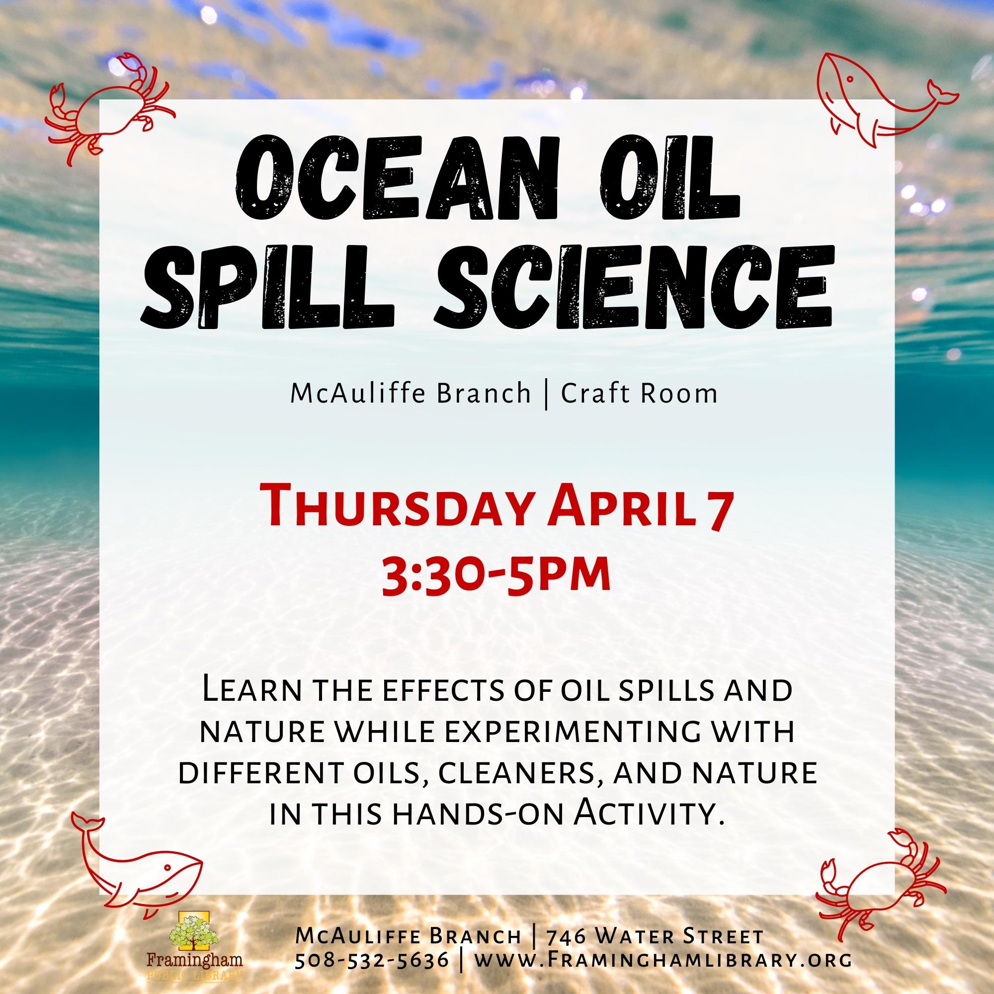 Ocean Oil Spill Science thumbnail Photo