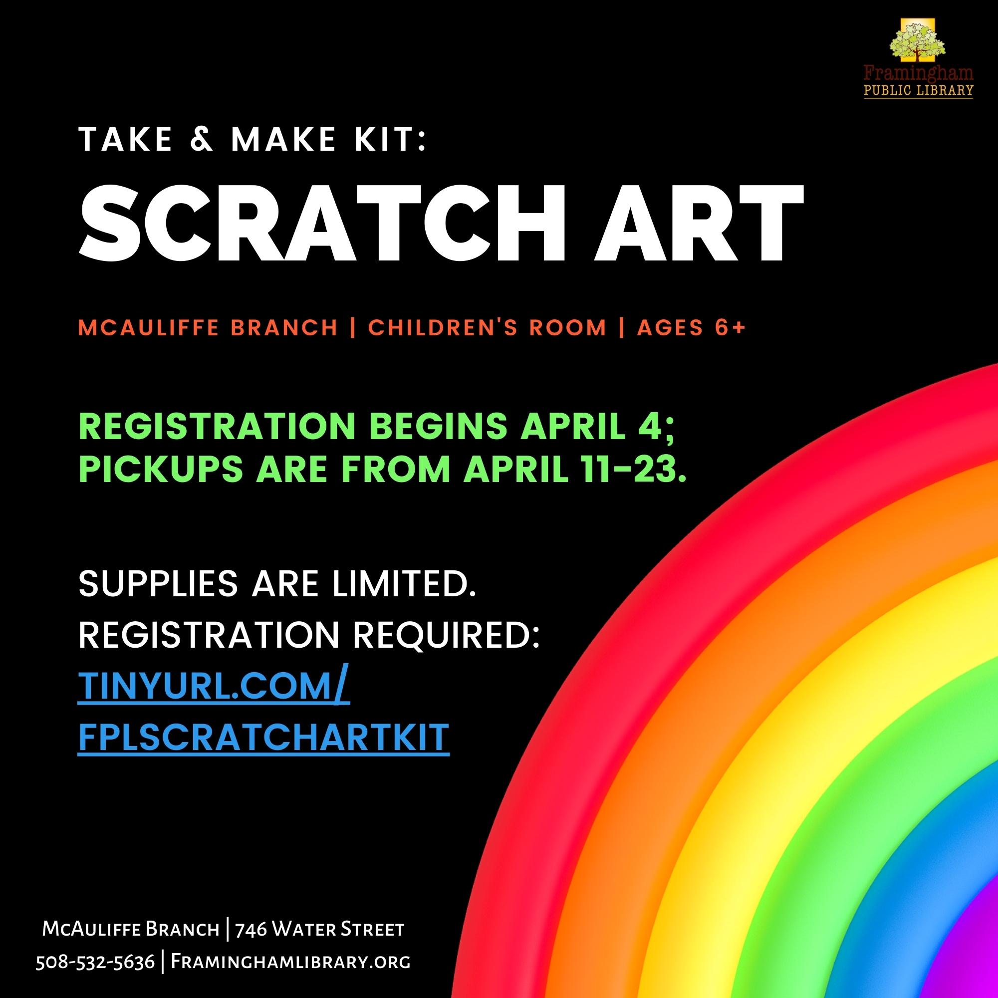 Take & Make Kit: Scratch Art thumbnail Photo