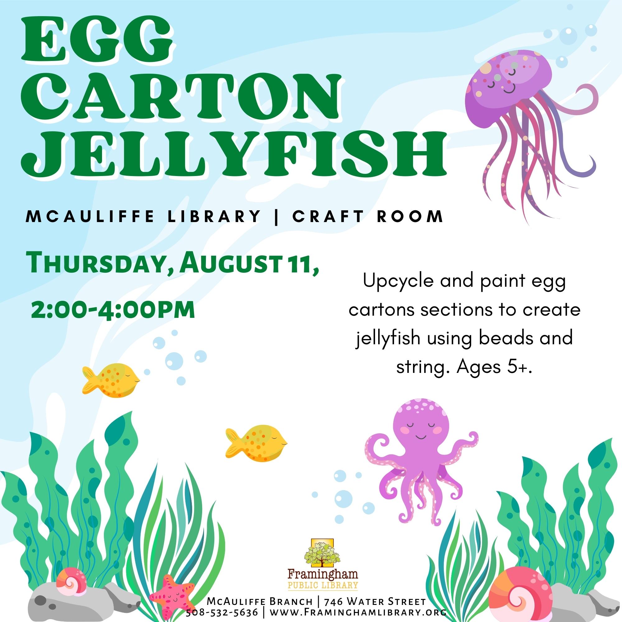 Egg Carton Jellyfish thumbnail Photo