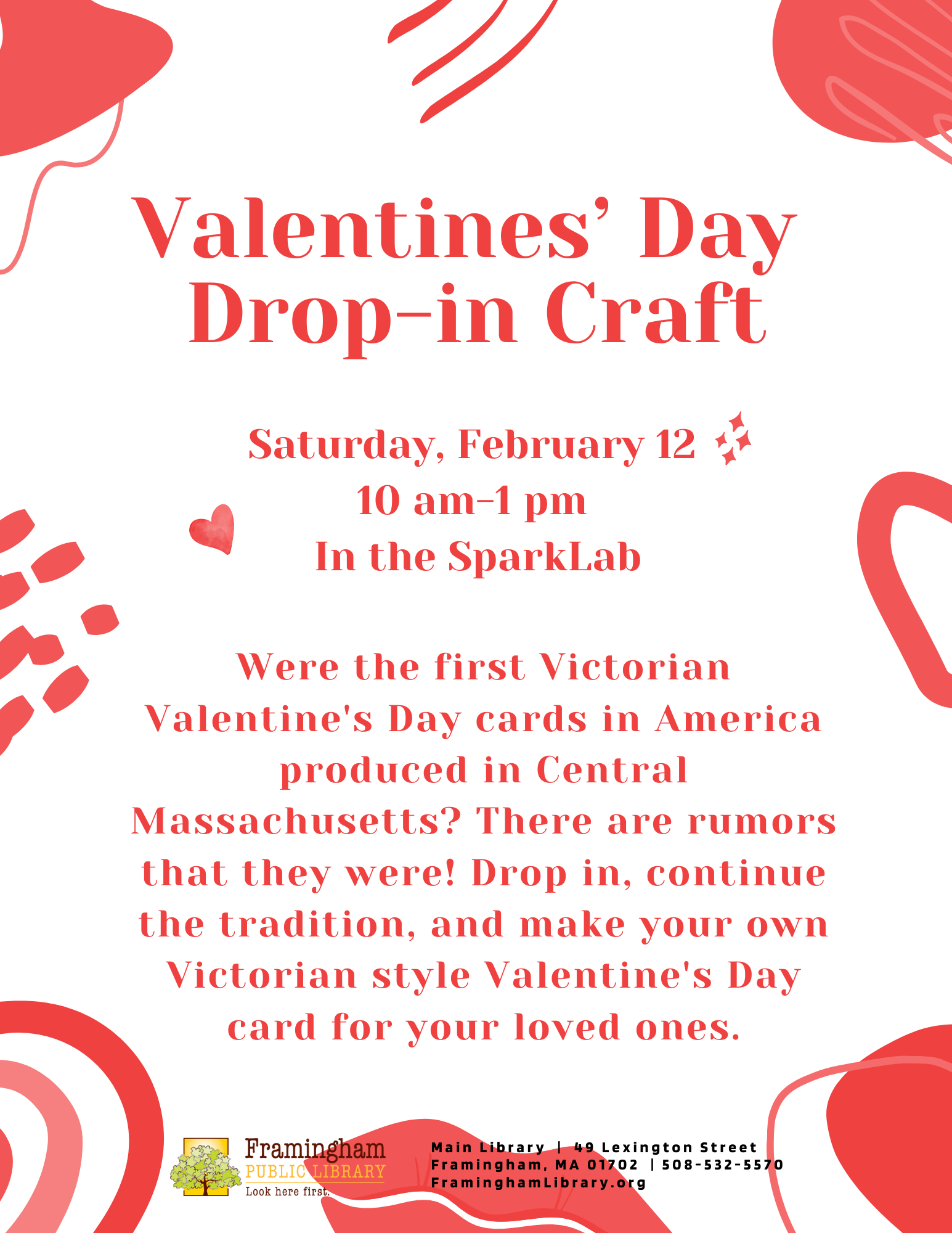 Valentines’ Day Drop-In Craft thumbnail Photo