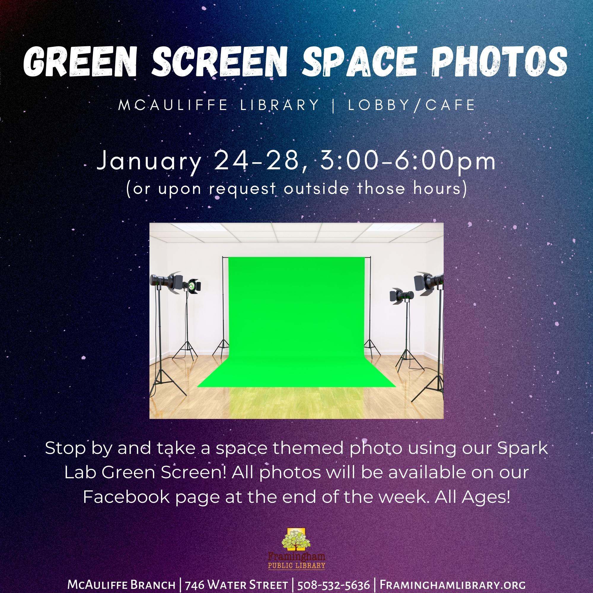 Green Screen Space Photos thumbnail Photo