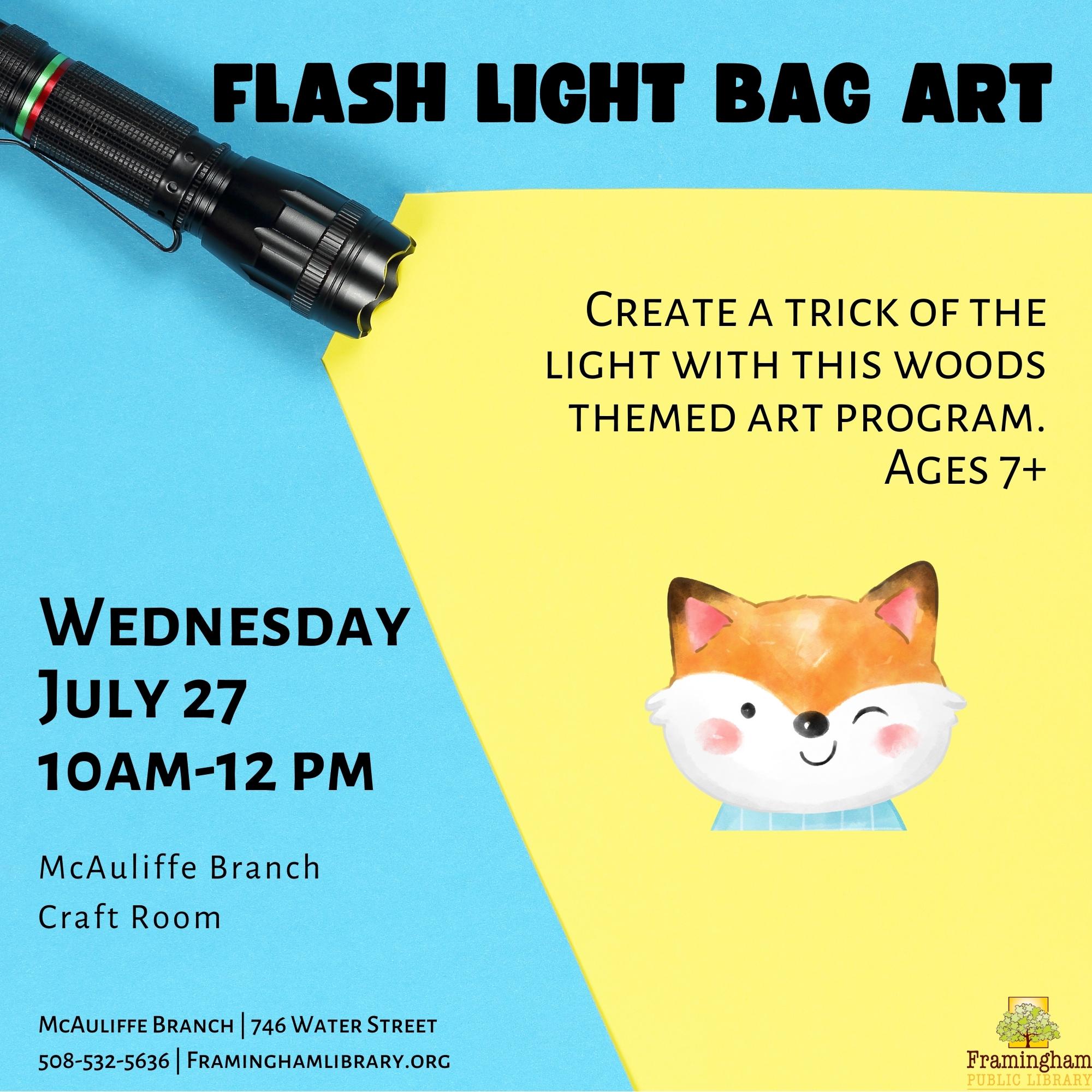 Flash Light Bag Art thumbnail Photo